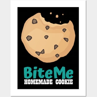 Bite Me Homemade Cookie Posters and Art